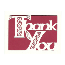 Load image into Gallery viewer, Celtic "Thank You" Card
