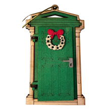 Load image into Gallery viewer, Green Georgian Door Wooden Ornament
