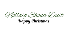 Load image into Gallery viewer, A Snowy Irish Sunset Christmas Landscape Card
