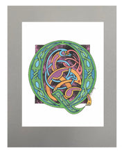 Load image into Gallery viewer, 11X14 Matted Celtic Letter Print
